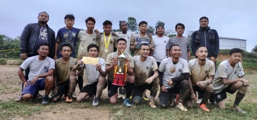 Winners of the 1st Tening Town Inter Ward Football Tournament.